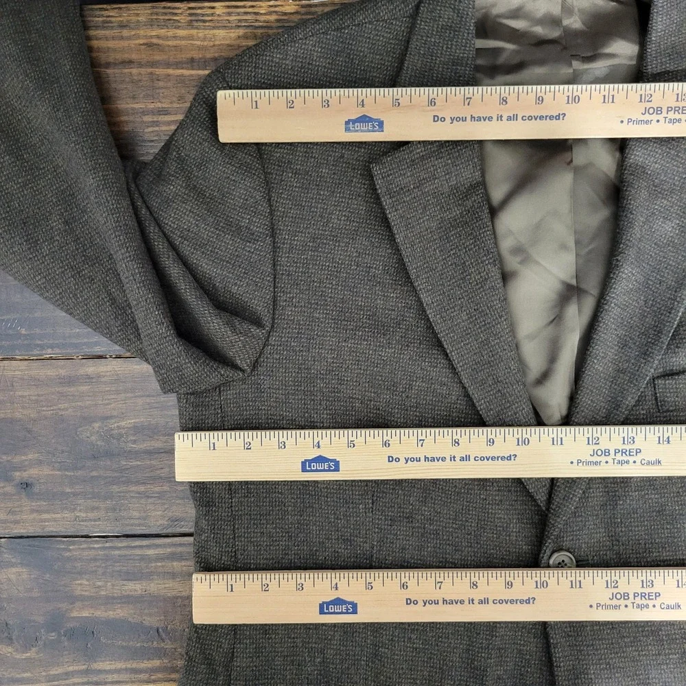 Stafford Men's Sport Coat Blazer Two Button Brown Wool Camel Nylon‎ BLend 42R